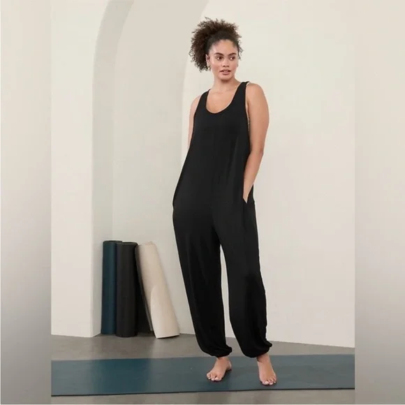Athleta Hit Pause Relaxed Jupsuit - Picture 1 of 2